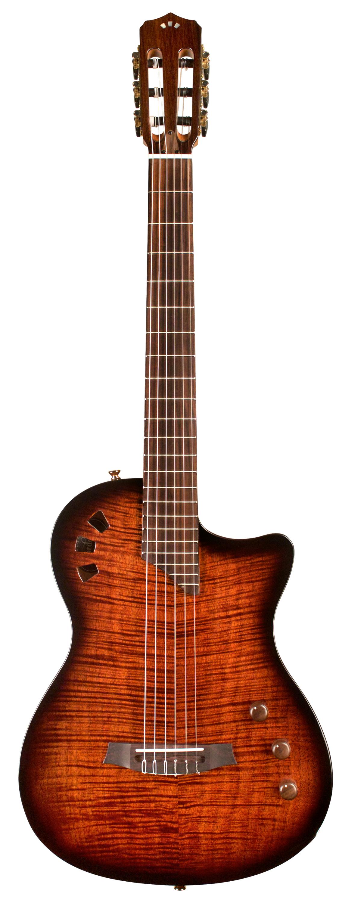 Cordoba Stage Guitar Nylon String Electric in Edge Burst